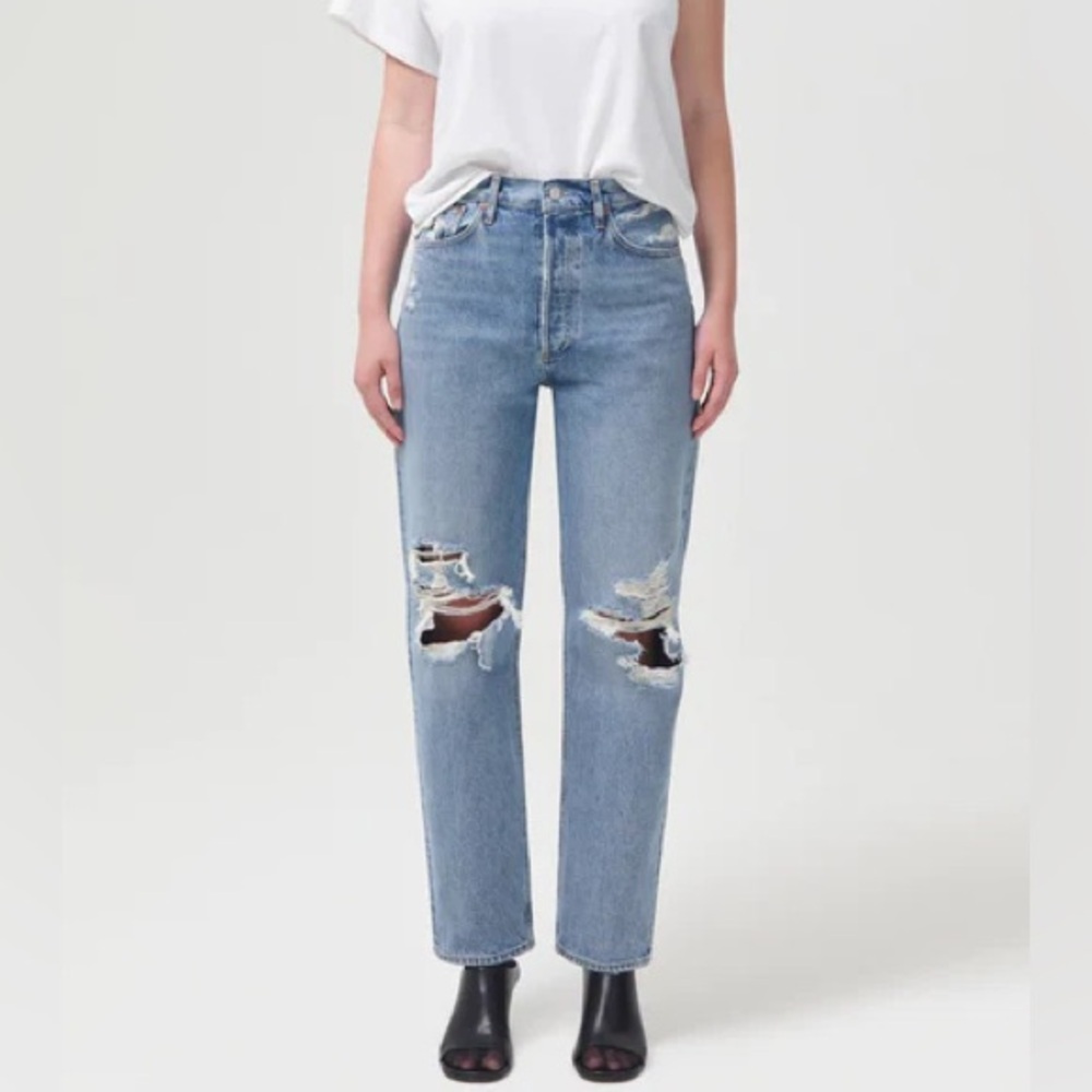 Agolde 90s Loose Fit Distressed Jean Size 25